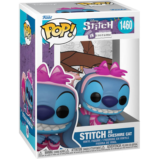 Funko Pop Disney: Stitch In Costume - Stitch Como El Gato Cheshire