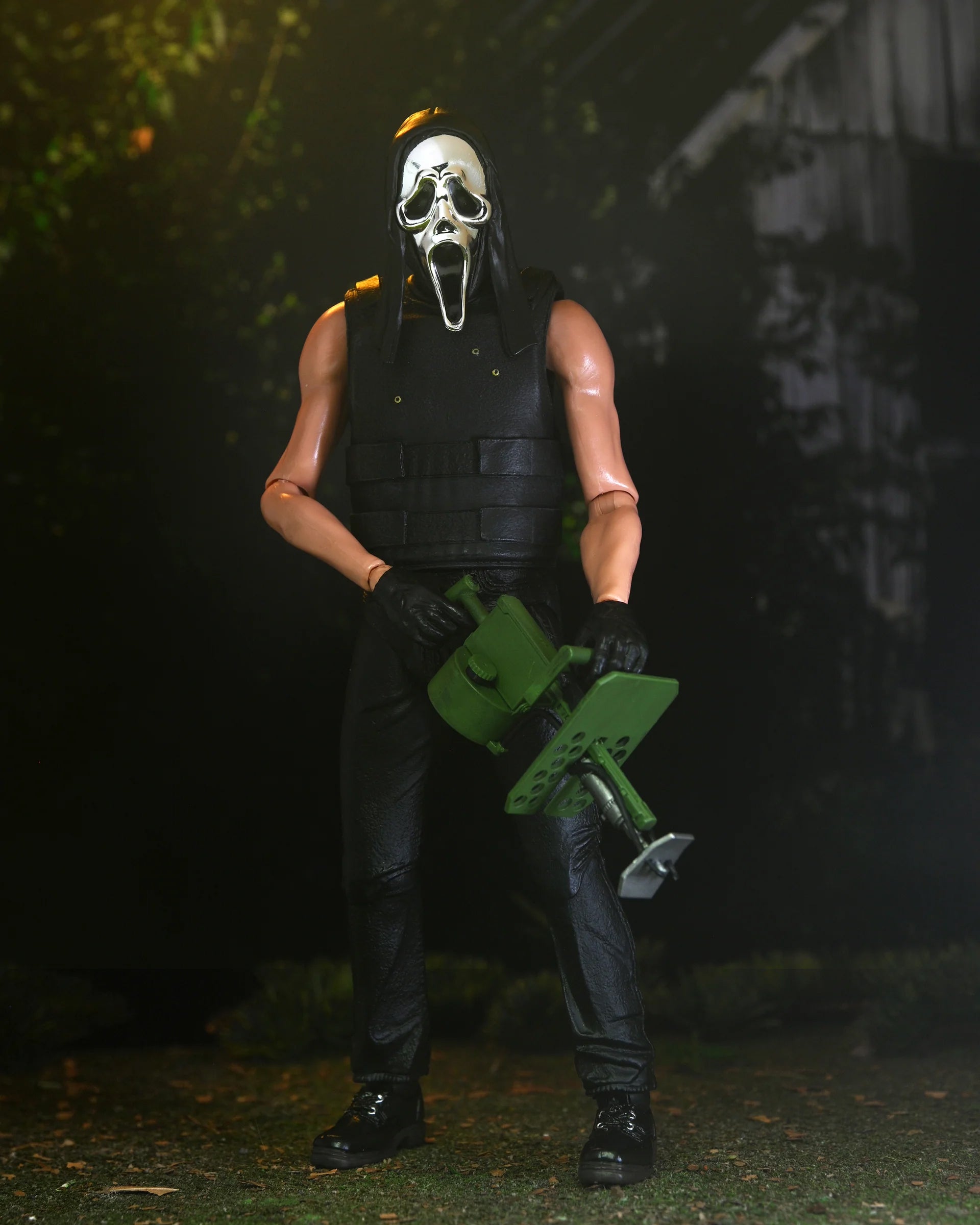 NECA Figura de Accion Ultimate: Scream - Ghost Face Inferno 7 Pulgadas