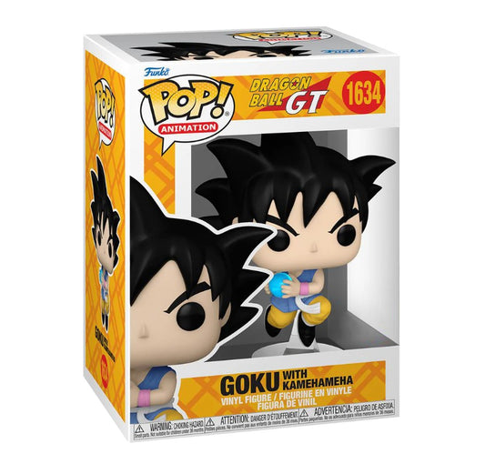 Funko Pop Goku #1634 - Dragon Ball GT - Saltando con Kamehameha