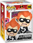 Funko Pop Premium: Pixar Los Increibles 20 Aniversario - Jack Jack y Syndrome