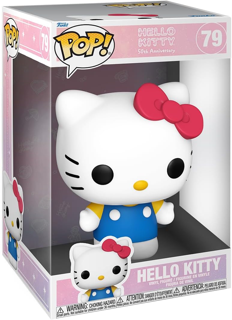 Funko Pop Jumbo: Hello Kitty 50 Aniversario - Hello Kitty 10 Pulgadas