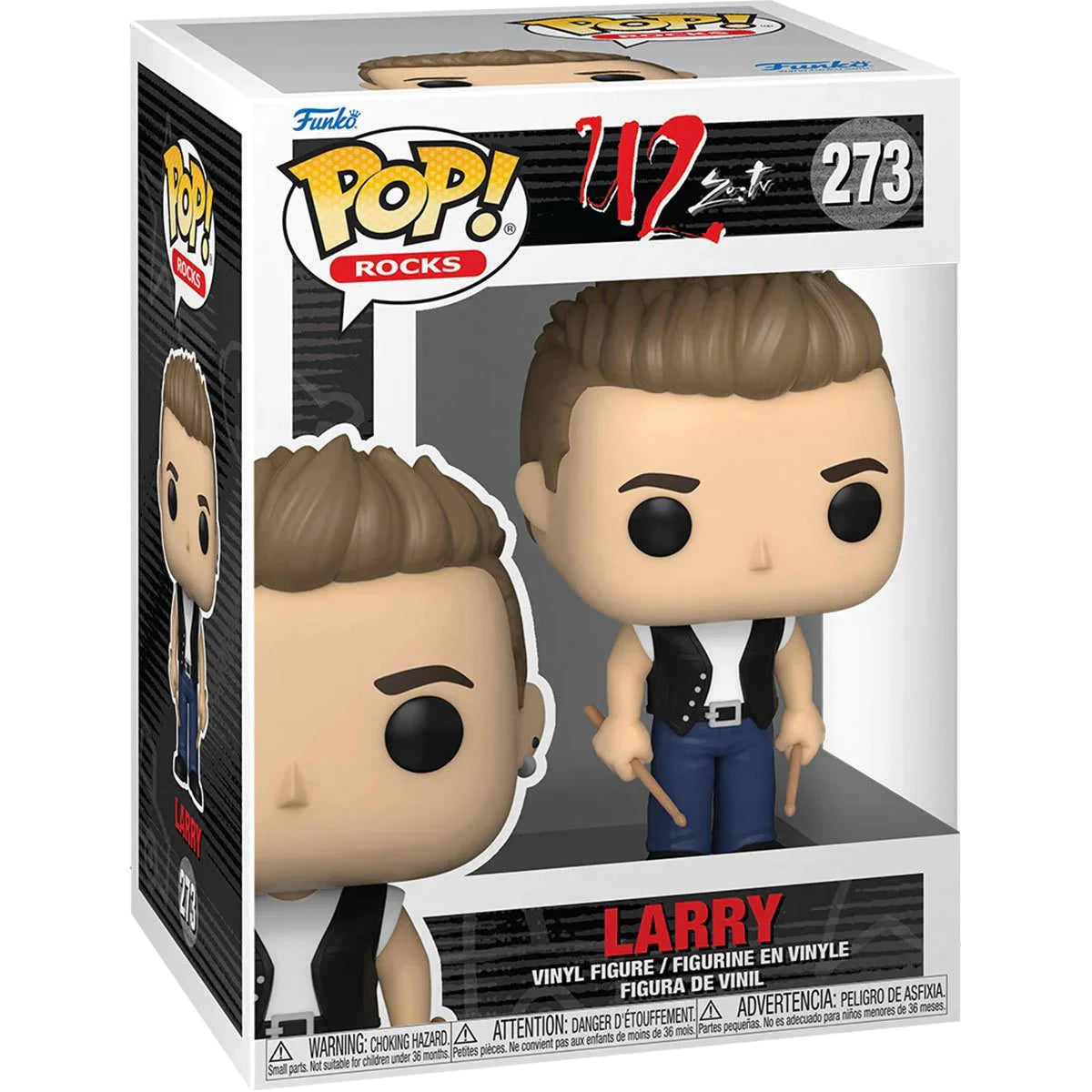 Funko Pop Rocks: U2 - Zoo TV - Larry Mullen Jr