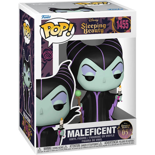 Funko Pop Disney: La Bella Durmiente 65 Aniversario - Malefica con vela