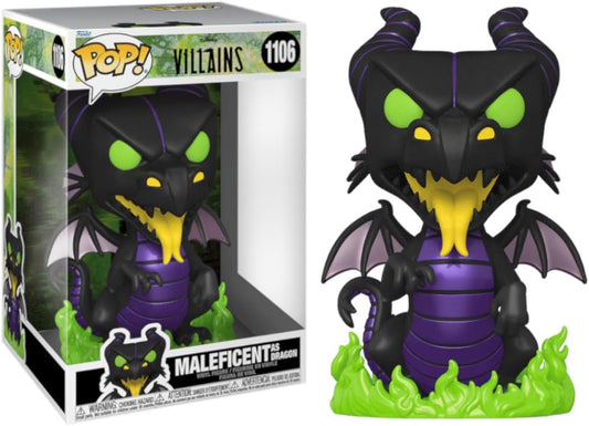 Funko Pop Jumbo: Villanos - Malefica Dragon 10 pulgadas