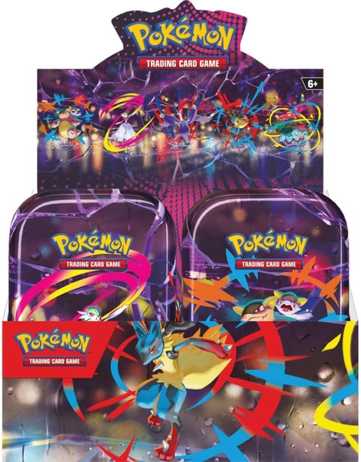 Pokémon TCG: Mega Evoluciones - Mega Heroes Mini Tin Aleatoria en Inglés