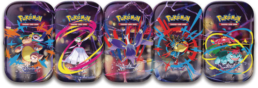Pokémon TCG: Mega Evoluciones - Mega Heroes Mini Tin Aleatoria en Inglés
