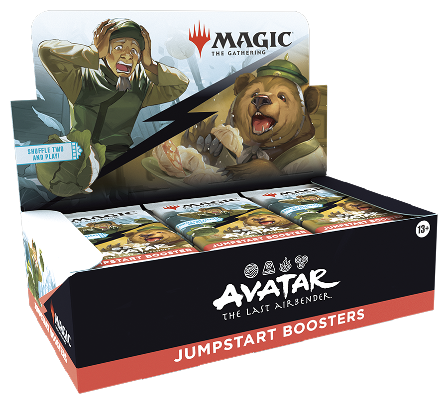 Magic the Gathering: Avatar the Last Airbender - Jumpstart Booster display en inglés