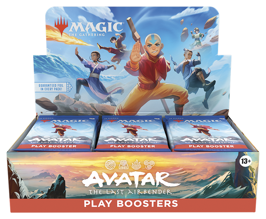 Magic the Gathering: Avatar the Last Airbender - Play Booster display en inglés