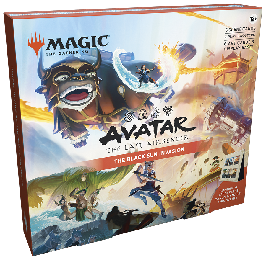 Magic the Gathering: Avatar the Last Airbender - Scene Box 1 The Black Sun Invasion en inglés