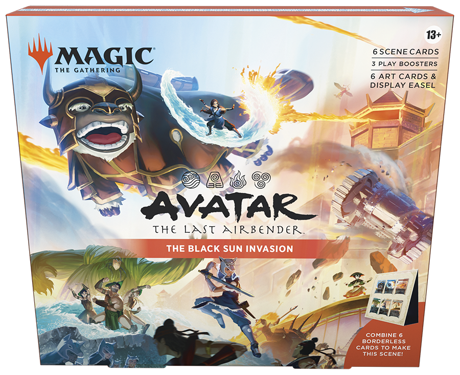 Magic the Gathering: Avatar the Last Airbender - Scene Box 1 The Black Sun Invasion en inglés