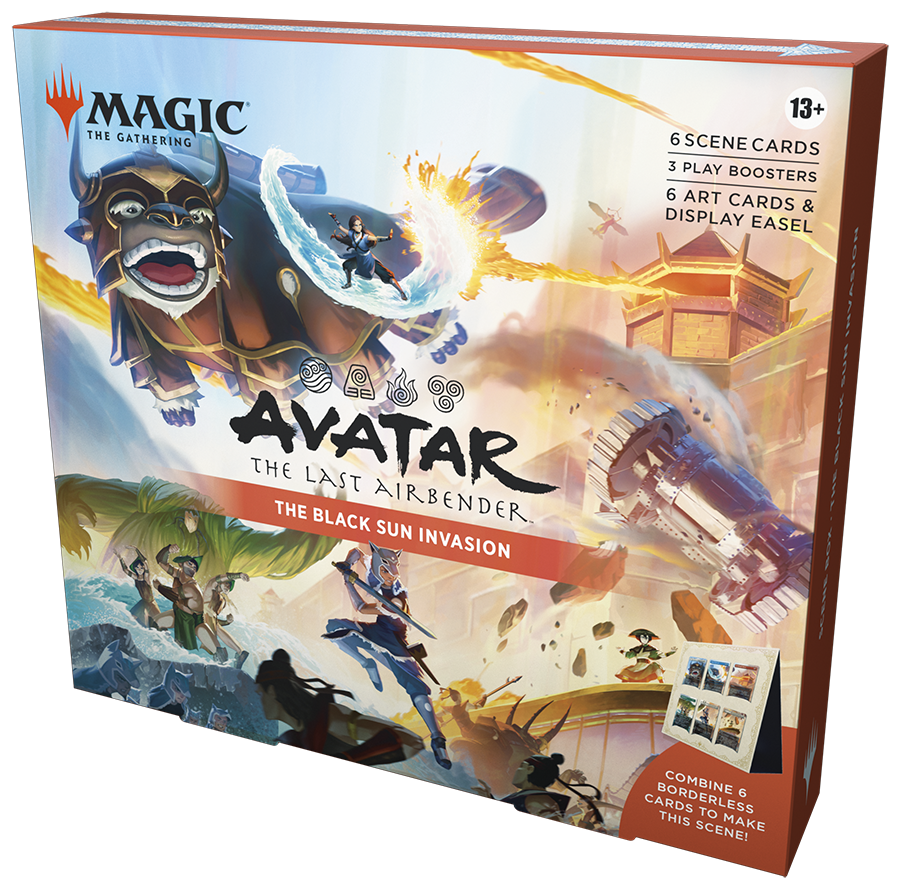 Magic the Gathering: Avatar the Last Airbender - Scene Box 1 The Black Sun Invasion en inglés