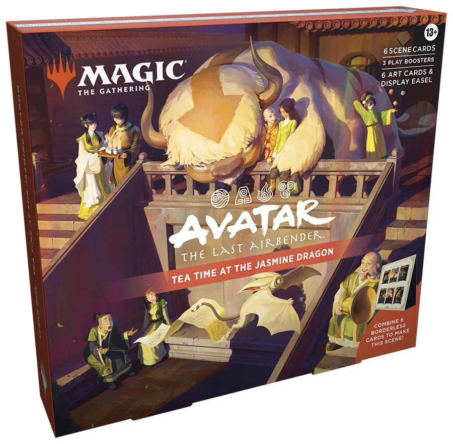 Magic the Gathering: Avatar the Last Airbender - Scene Box 2 Tea Time At the Jasmine Dragon en inglés