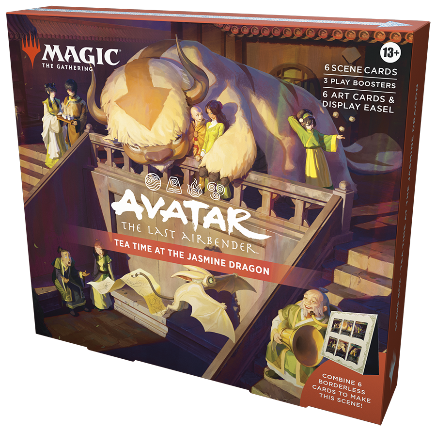 Magic the Gathering: Avatar the Last Airbender - Scene Box 2 Tea Time At the Jasmine Dragon en inglés