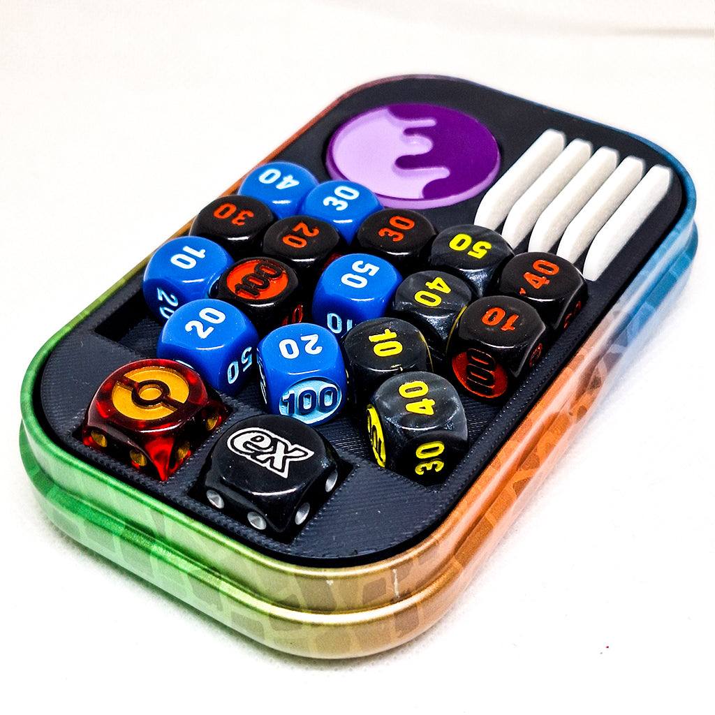 Organizador de dados mini tin