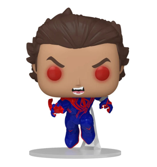 Funko Pop Marvel: Spiderman Across the Spiderverse - SpiderMan 2099 Miguel O Hara Sin Mascara