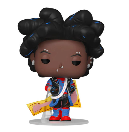 Funko Pop Marvel: Spiderman Across the Spiderverse - SpiderPunk Hobie Brown Sin Mascara