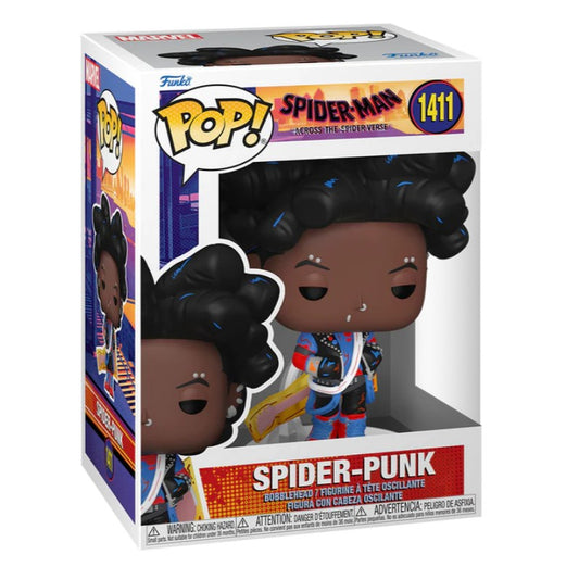 Funko Pop Marvel: Spiderman Across the Spiderverse - SpiderPunk Hobie Brown Sin Mascara