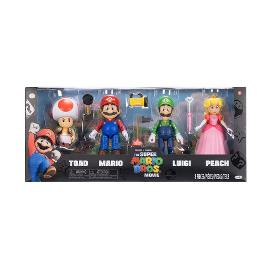 Super Mario Bros Movie 4 pack