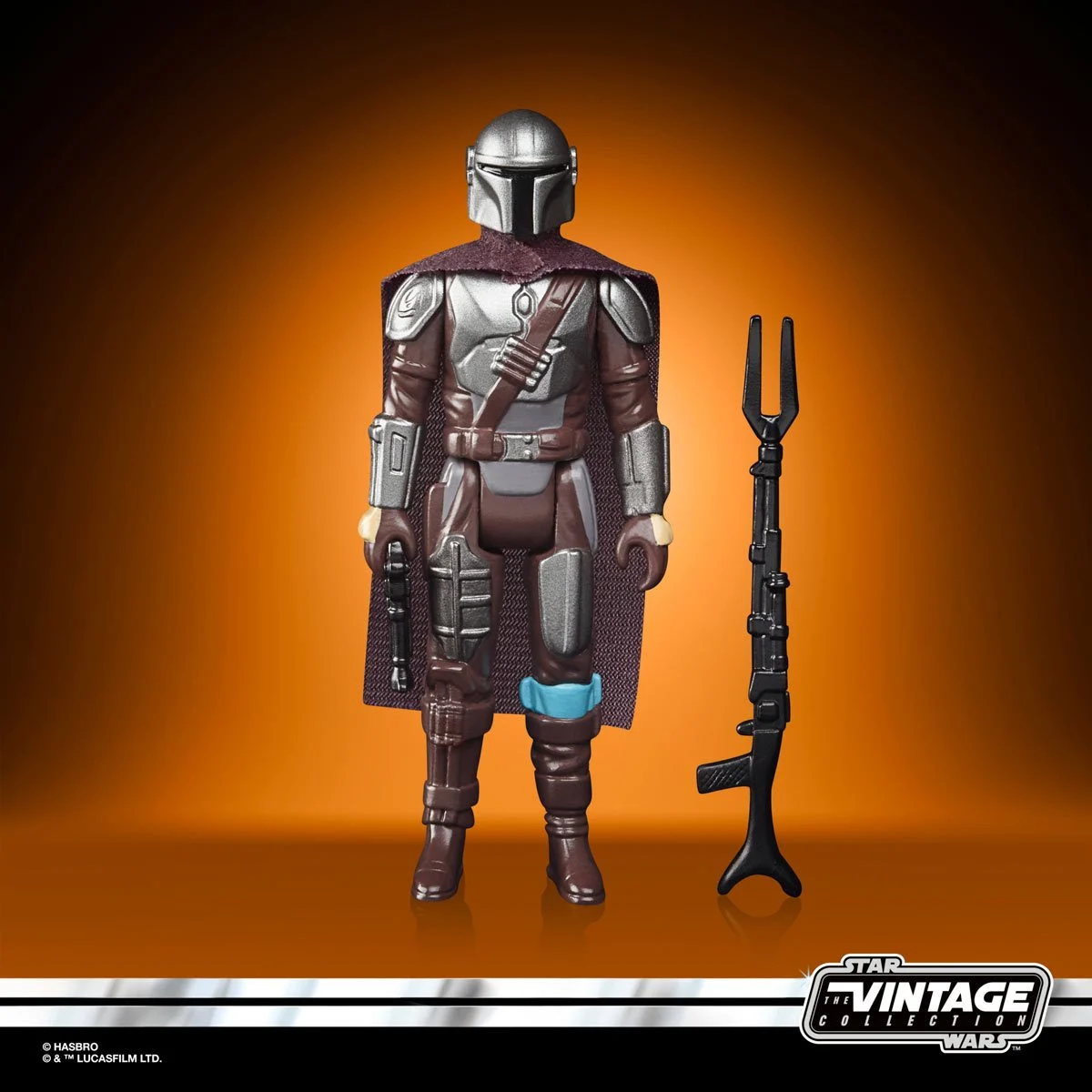 Star Wars Retro Collection: The Mandalorian - Mandaloriano con Beskar